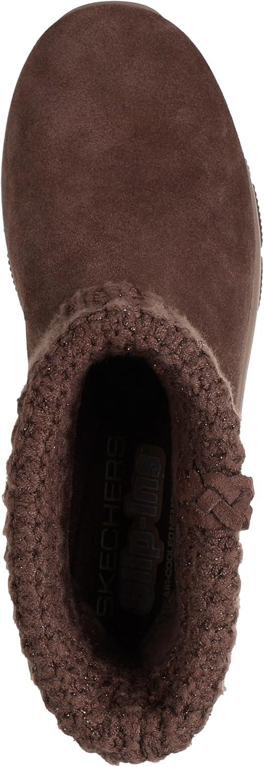 imageSkechers womens Easy Going Cozy Lovin Hands Free SlipinsChocolate