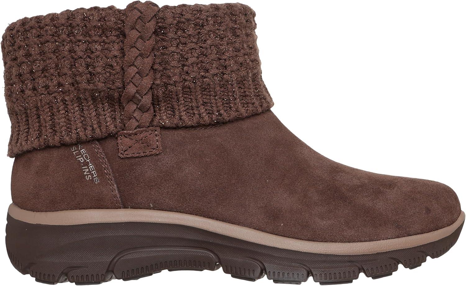 imageSkechers womens Easy Going Cozy Lovin Hands Free SlipinsChocolate