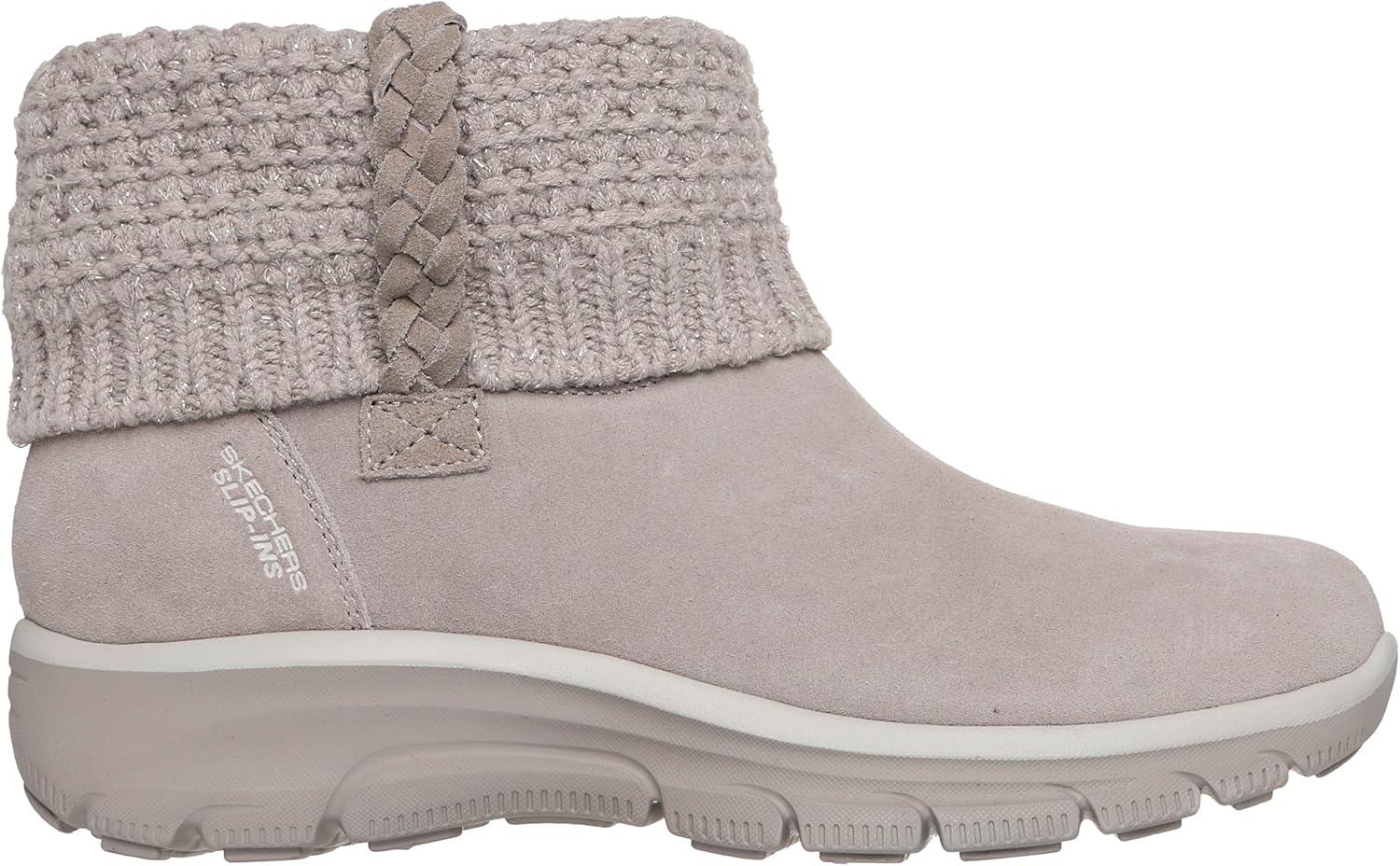 imageSkechers womens Easy Going Cozy Lovin Hands Free SlipinsTaupe