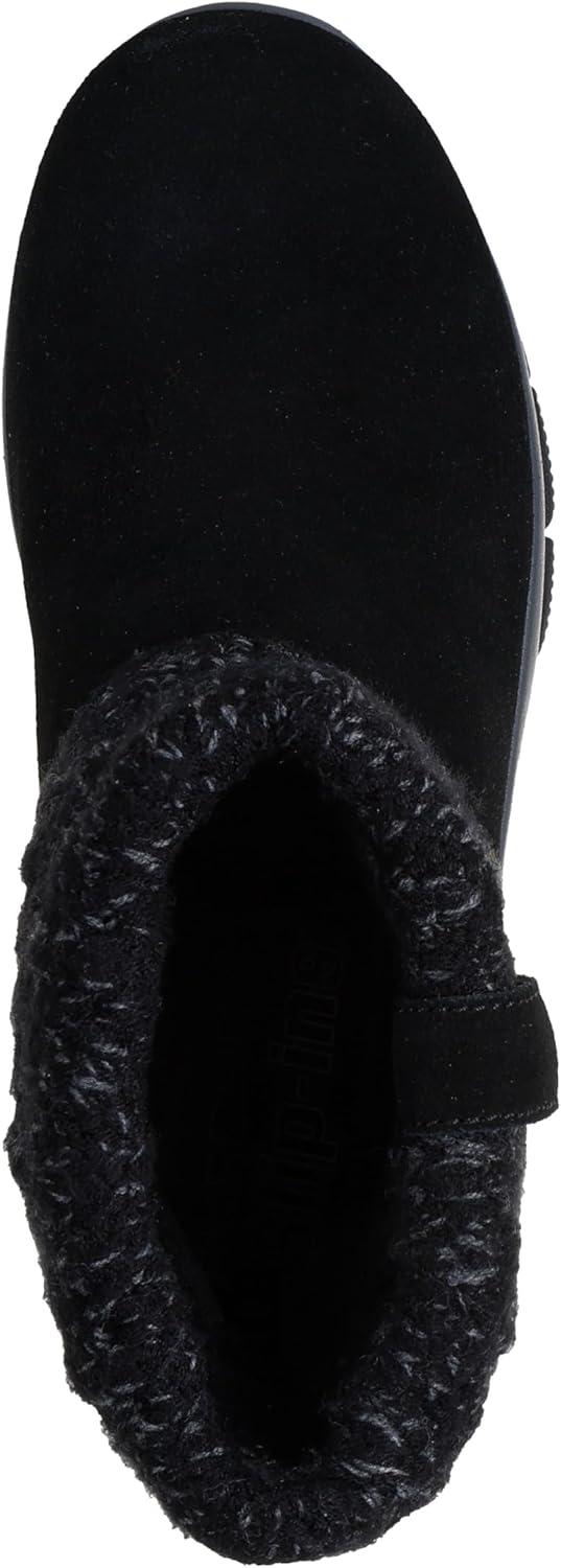 imageSkechers womens Easy Going Cozy Weather 2 Suede Hands Free SlipinsBlack
