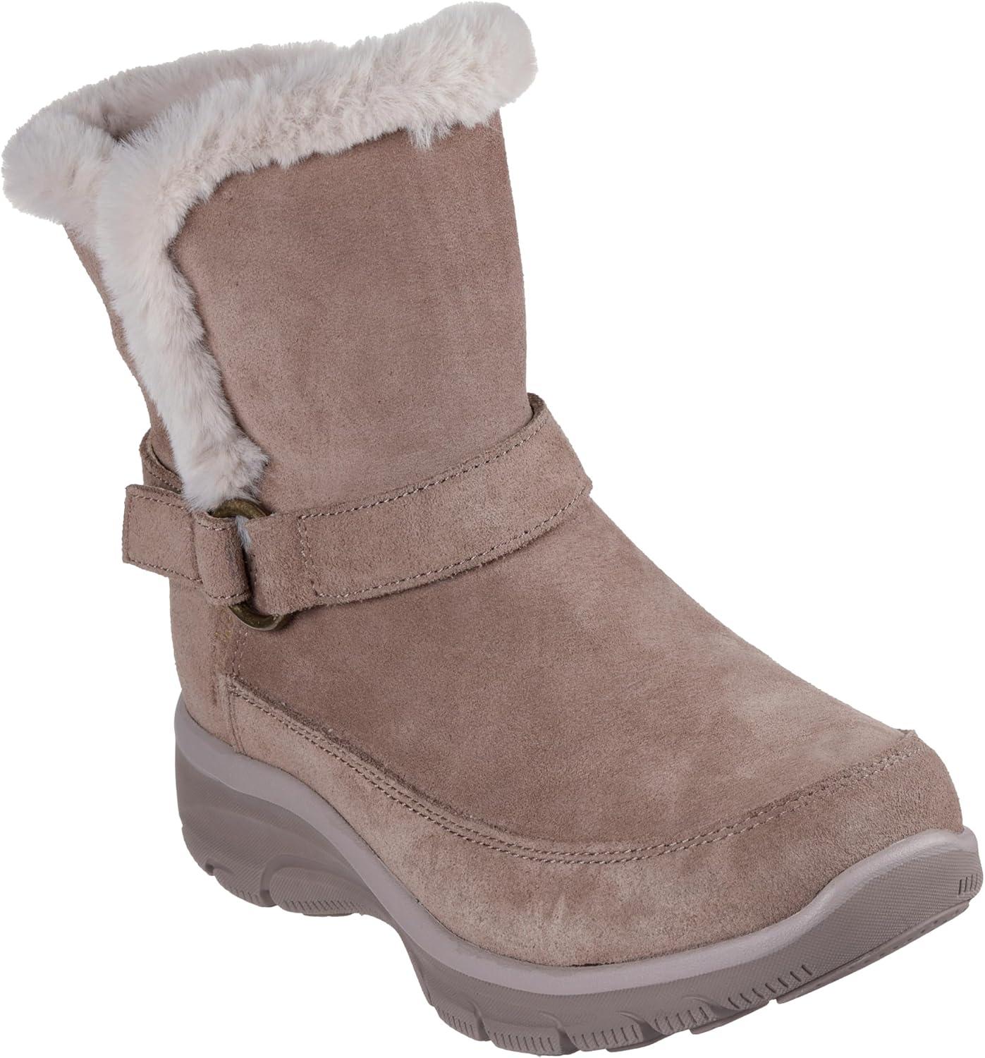 imageSkechers womens Easy Going Dreamers Luxe Vibe Hands Free SlipinsDark Taupe
