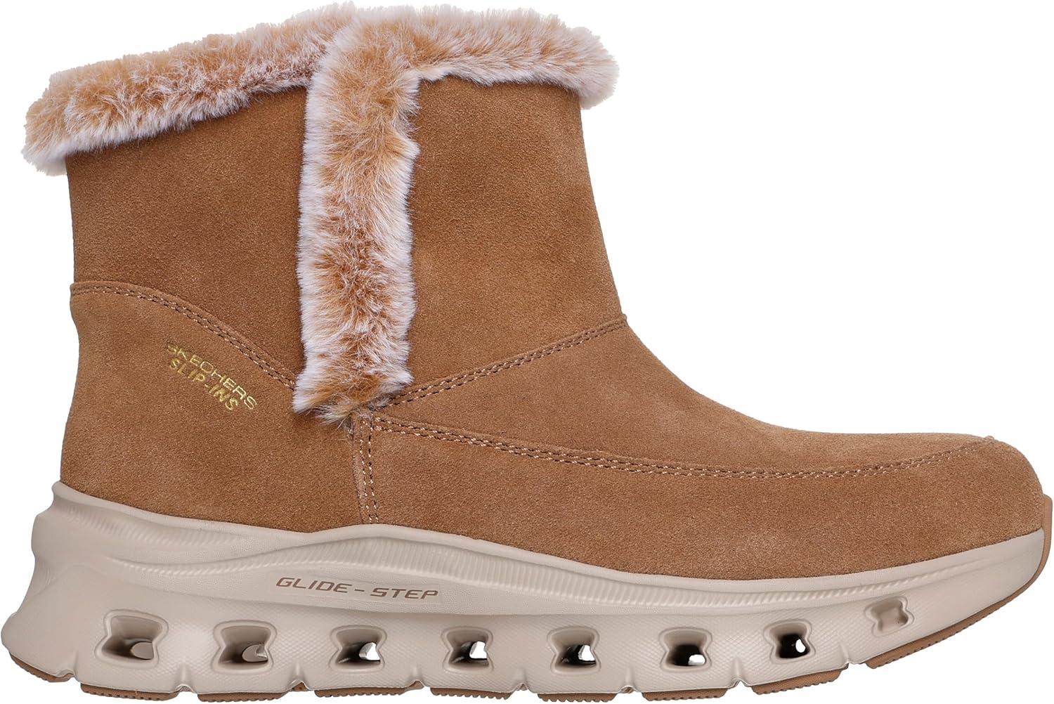 imageSkechers womens Glidestep Pro Cozy Wish Hands Free SlipinsChestnut