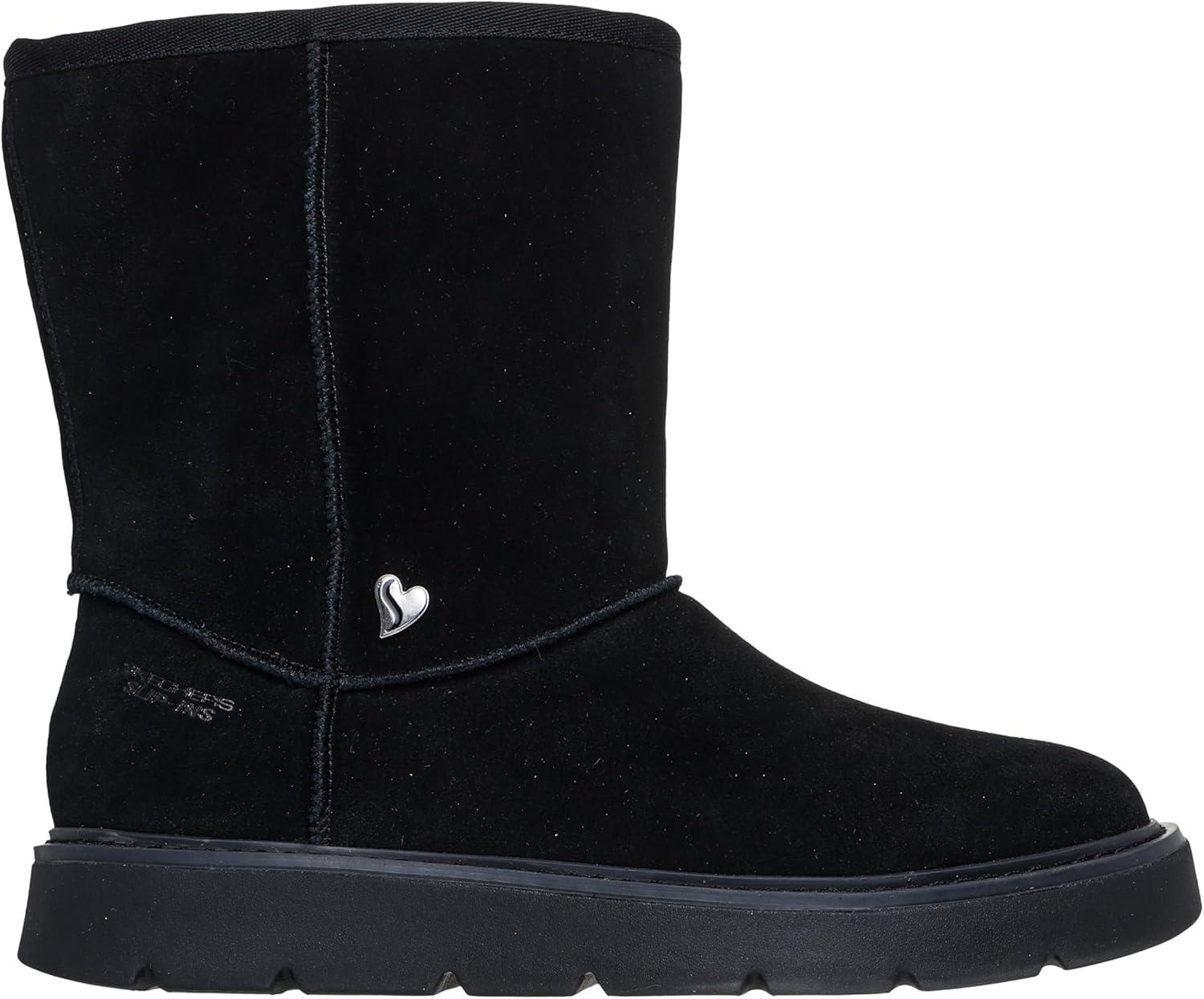 imageSkechers womens Keepsakes Cozy Cozy Mid Hands Free SlipinsBlackBlack