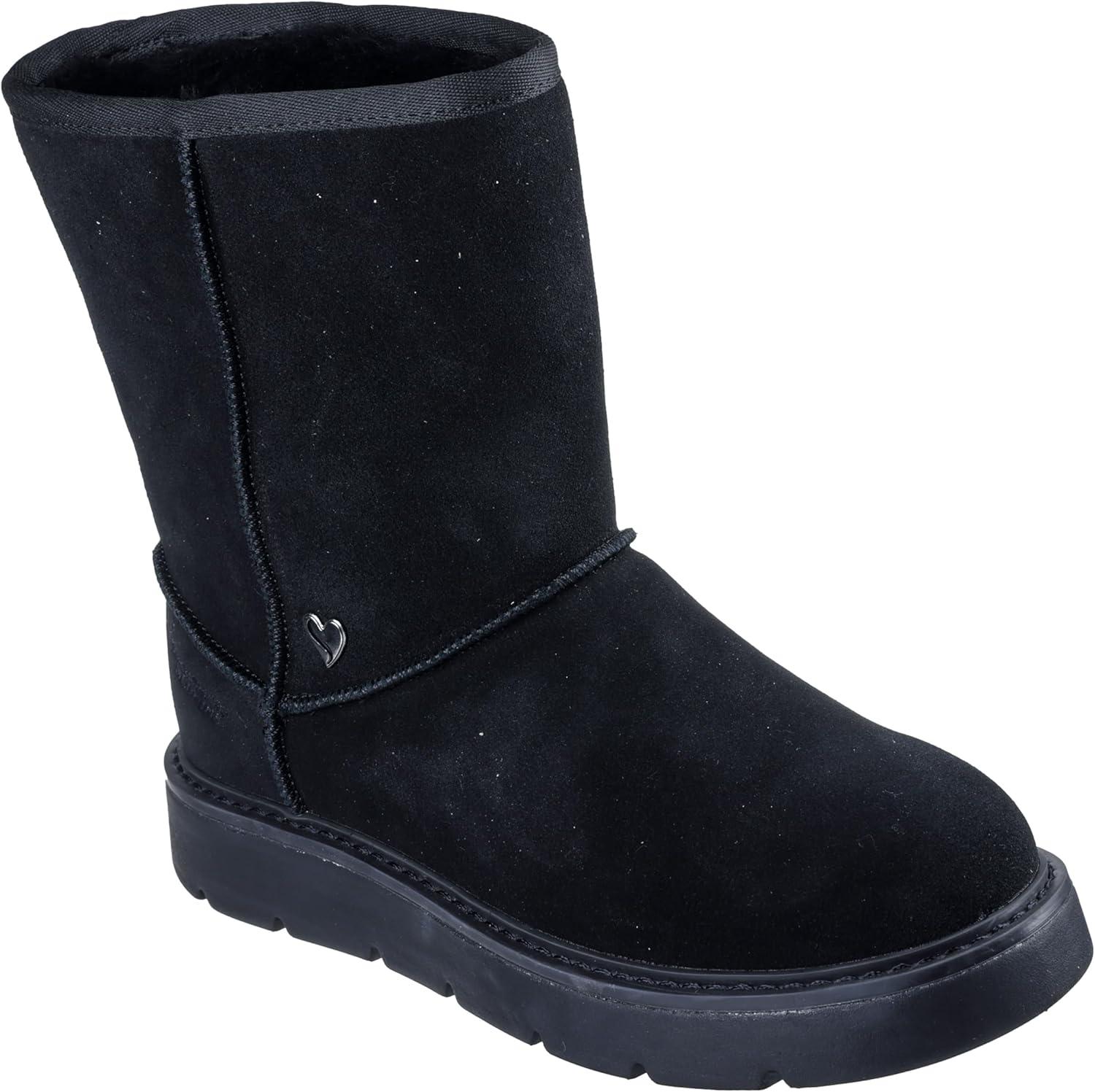 imageSkechers womens Keepsakes Cozy Cozy Mid Hands Free SlipinsBlackBlack