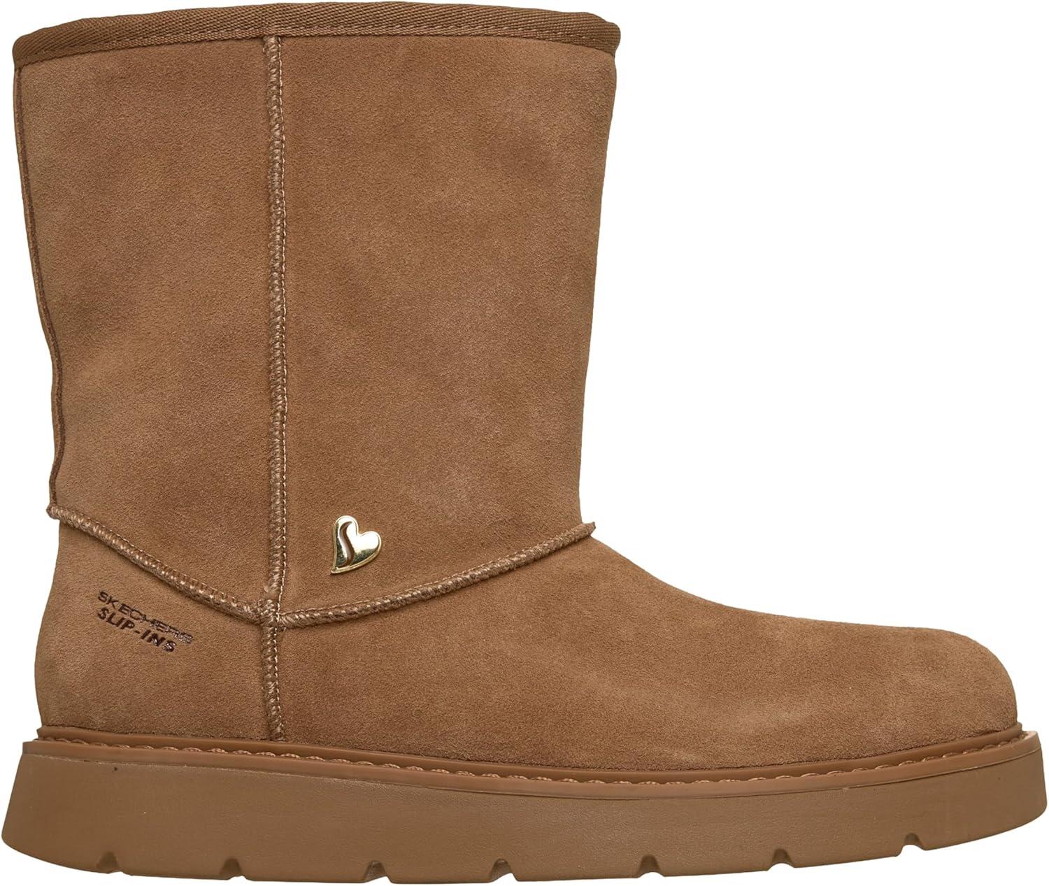 imageSkechers womens Keepsakes Cozy Cozy Mid Hands Free SlipinsChestnut