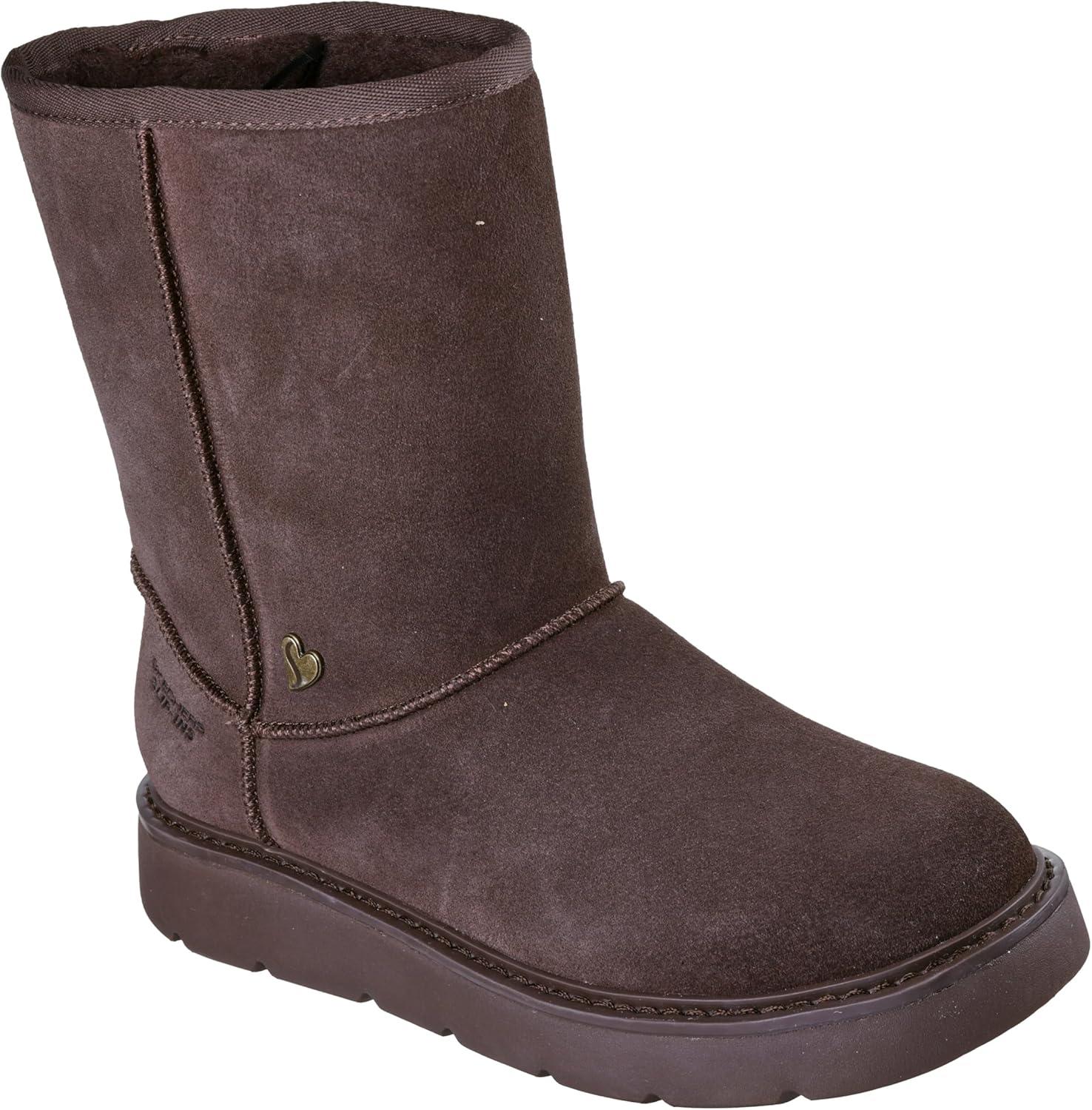 imageSkechers womens Keepsakes Cozy Cozy Mid Hands Free SlipinsChocolate