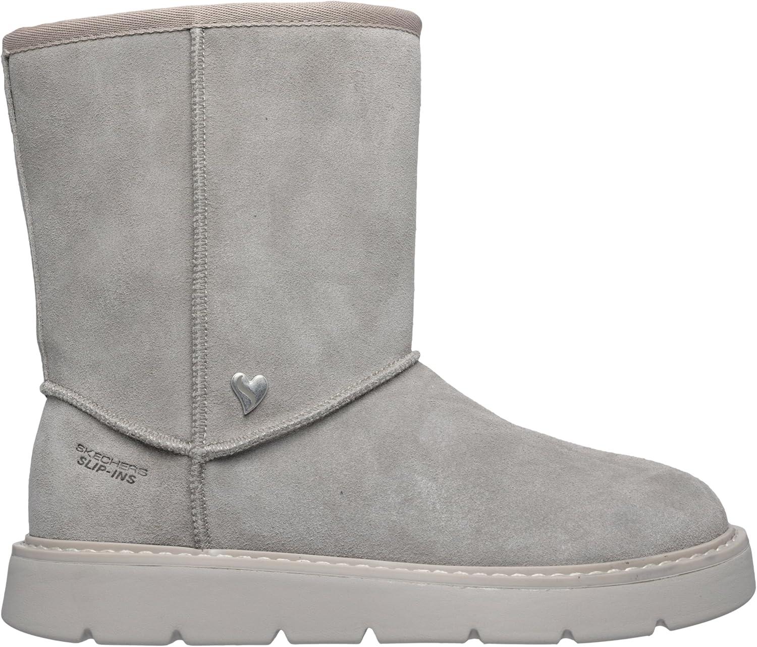 imageSkechers womens Keepsakes Cozy Cozy Mid Hands Free SlipinsTaupe