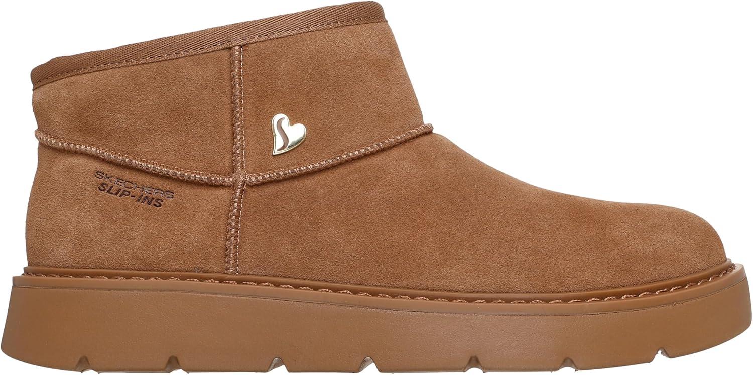 imageSkechers womens Keepsakes Cozy Cozy Mini Hands Free SlipinsChestnut