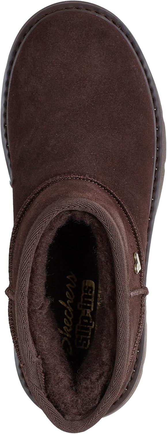 imageSkechers womens Keepsakes Cozy Cozy Mini Hands Free SlipinsChocolate