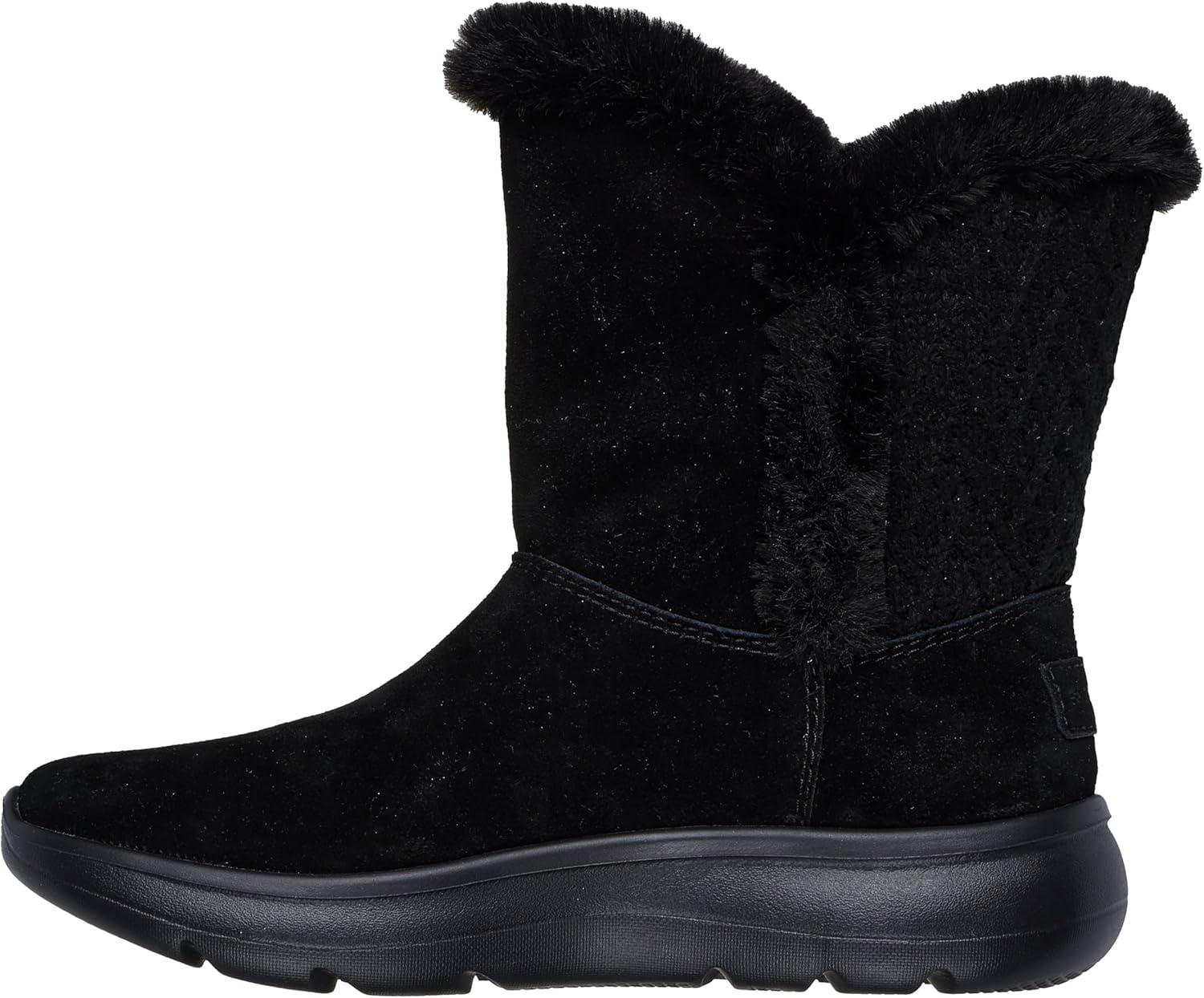 imageSkechers womens Onthego Encore Snow FlurryBlack