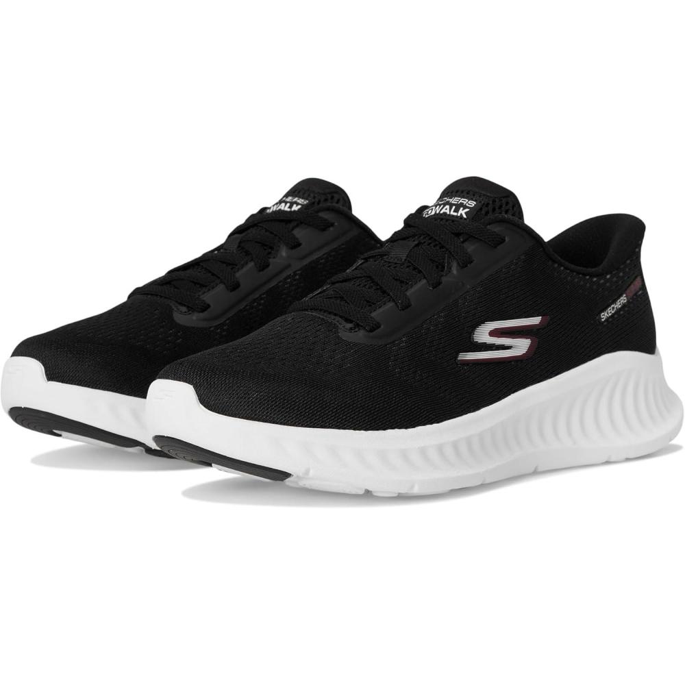 imageSkechers Mens Mens Hands Free Slipins Go Walk Now Payton SneakerBlackWhite