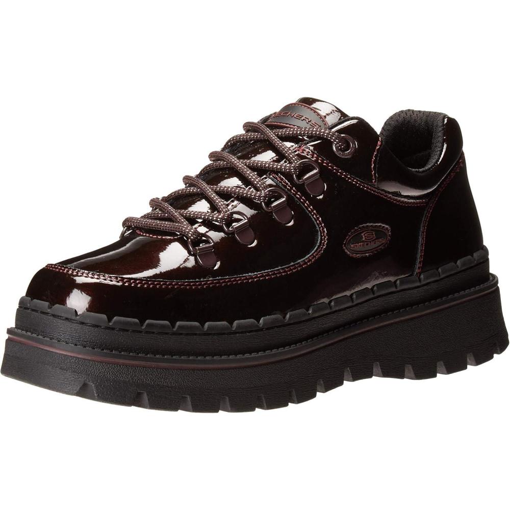imageSkechers Womens Jammers Cool Block Womens Sneaker Boots with Memory FoamBurgundy