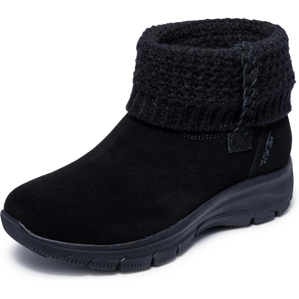 imageSkechers womens Easy Going Cozy Lovin Hands Free SlipinsBlackBlack