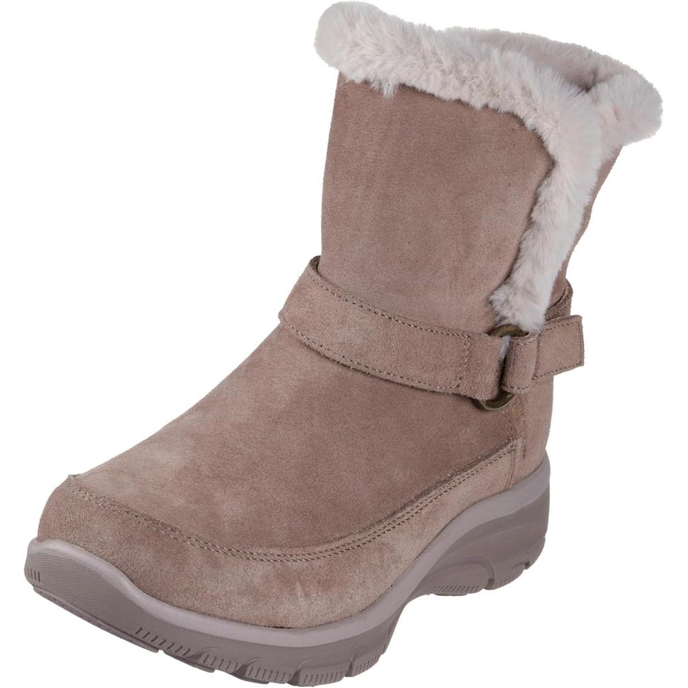 imageSkechers womens Easy Going Dreamers Luxe Vibe Hands Free SlipinsDark Taupe