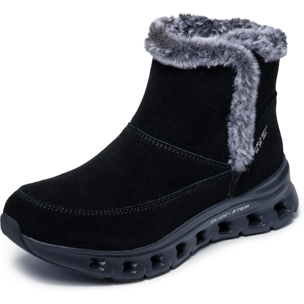 imageSkechers womens Glidestep Pro Cozy Wish Hands Free SlipinsBlackBlack