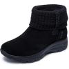 imageSkechers womens Easy Going  Cozy Lovin Hands Free SlipinsBlackBlack