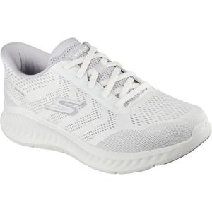Skechers Mens Men’s Hands Free Slip-ins Go Walk Now – Payton Sneaker(White/Grey)