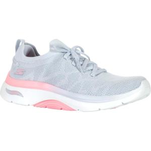Skechers Sport Women’s D’Lites Extreme Sneaker(Bel – Grey/Pink)