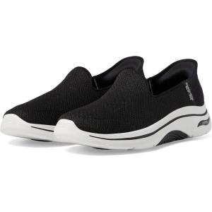 Skechers Women’s Go Walk Arch Fit 2.0 Delara Hands Free Slip ins(Black/White)