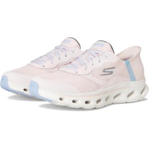 Skechers Womens Go Walk Glide Step 2.0 Belah Hands Free Slip-ins(Light Pink)