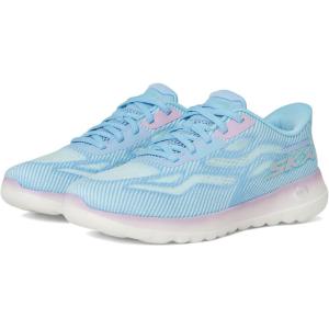 Skechers Womens Go Walk Joy Lynzee Hands Free Slip-ins(Blue/Lavender)