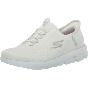 Skechers Womens Go Walk Travel Milan Hands Free Slip-ins(Off-white)
