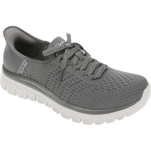 Skechers Womens Graceful – First Blush Hands Free Slip-ins(Charcoal)