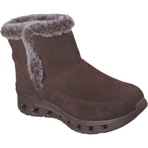 Skechers womens Glide-step Pro – Cozy Wish Hands Free Slip-ins(Chocolate)