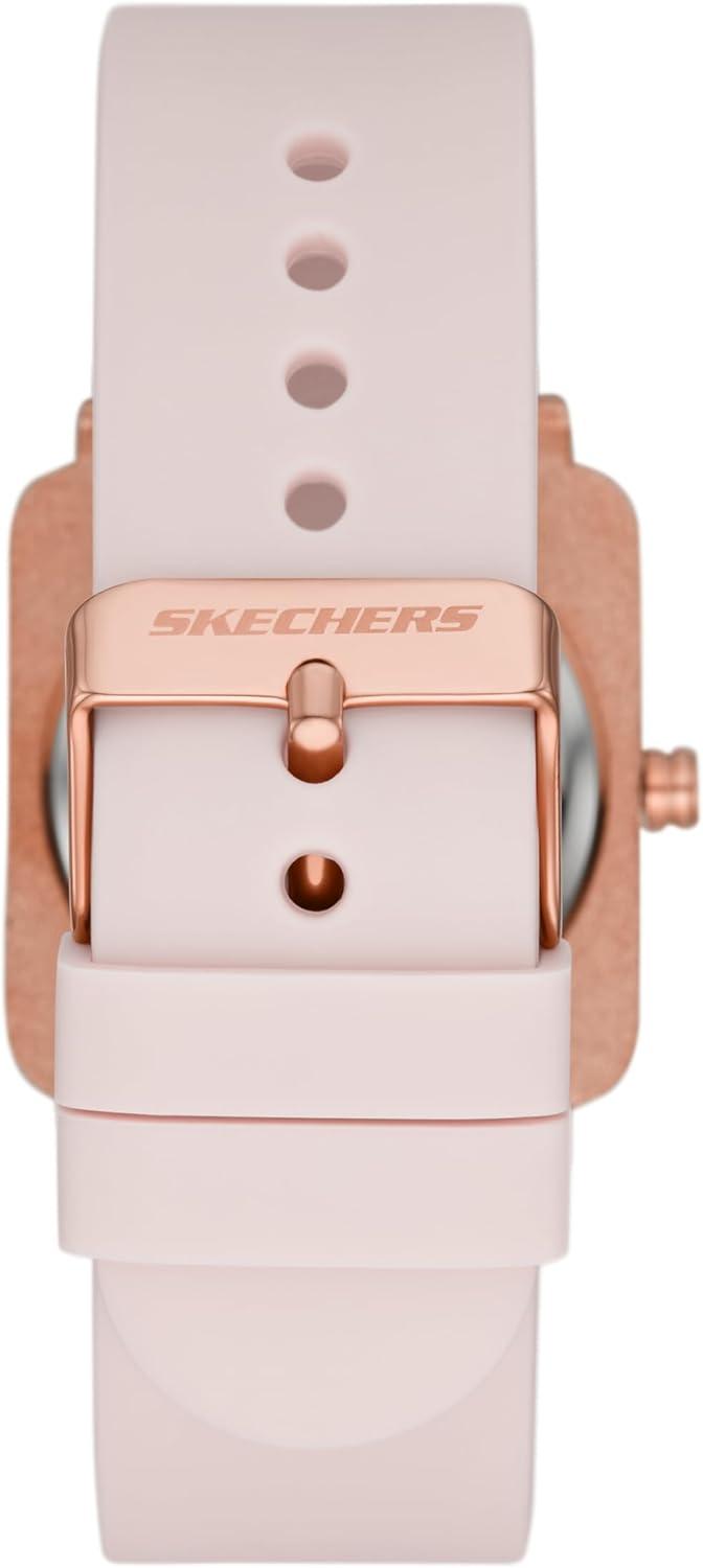 imageSkechers Analog Dress Watch for WomenCalabar Rose GoldPink