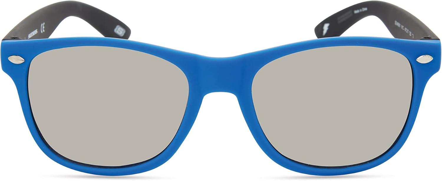 imageSkechers Boys SEA9081 Square SunglassesMatte Blue