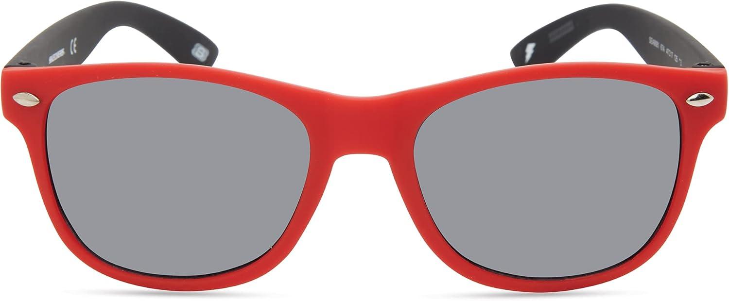 imageSkechers Boys SEA9081 Square SunglassesMatte Red