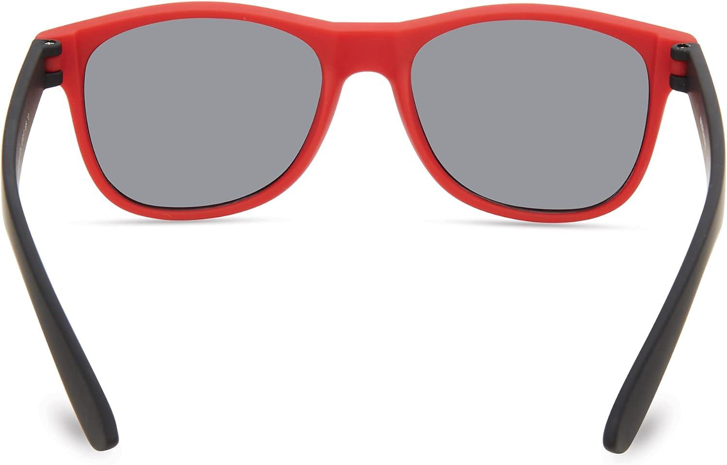 imageSkechers Boys SEA9081 Square SunglassesMatte Red