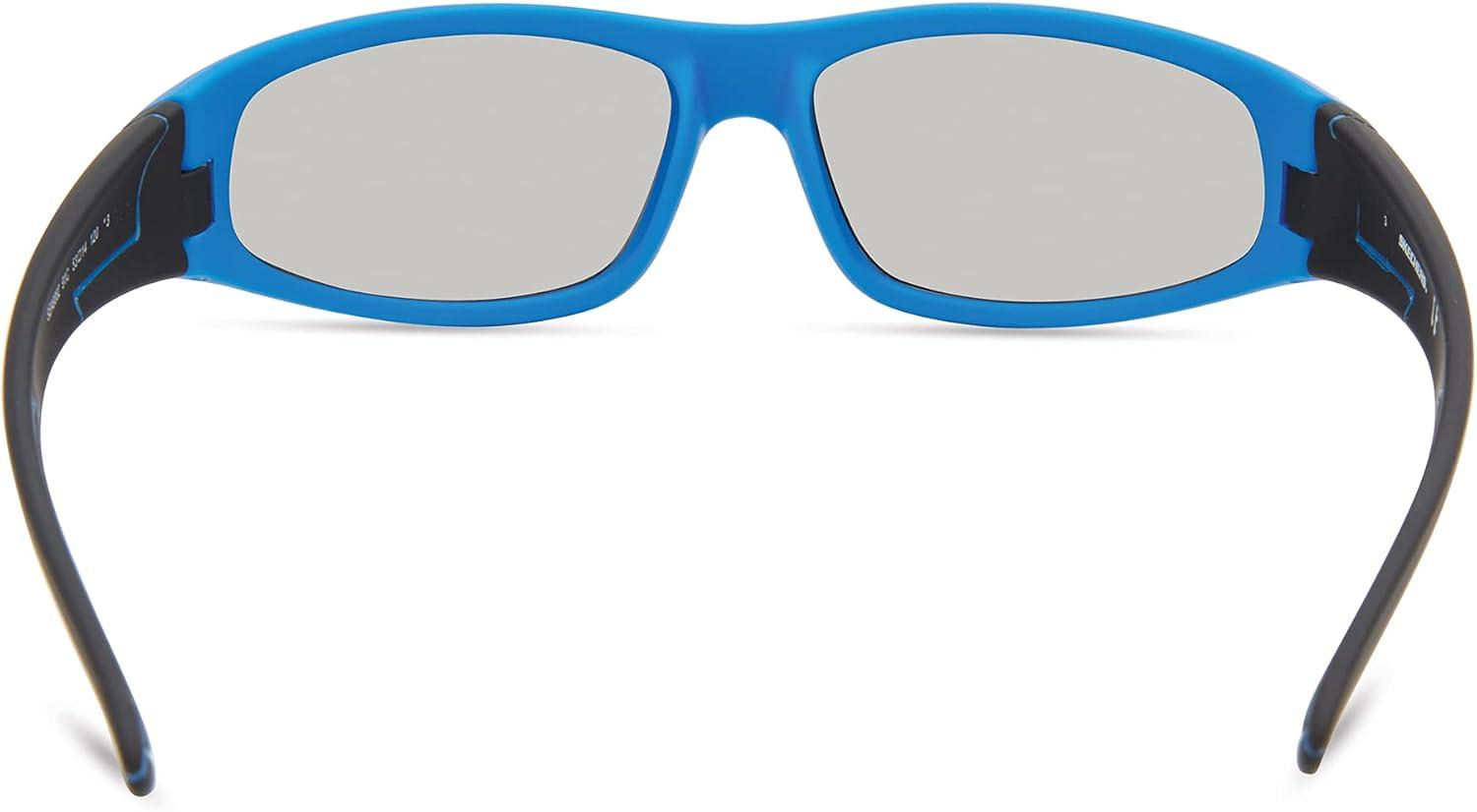 imageSkechers Boys SEA9082 Rectangular SunglassesMatte Blue