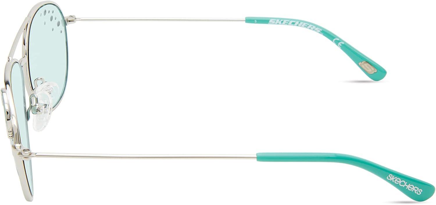 imageSkechers Girls Sea9085Shiny Light Nickeltin