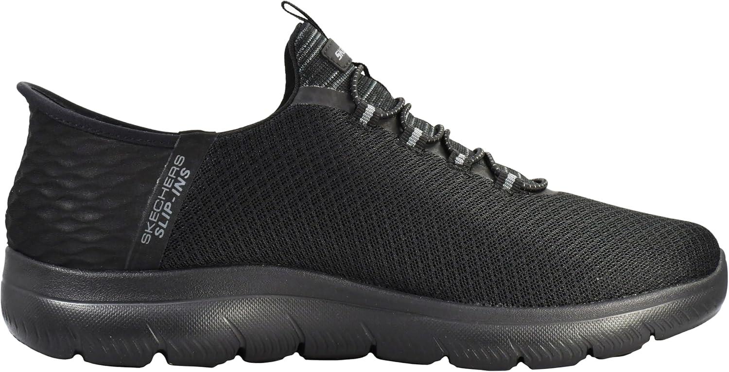 imageSkechers Mens DLux Walker Luxir Food Service ShoeBlackBlack