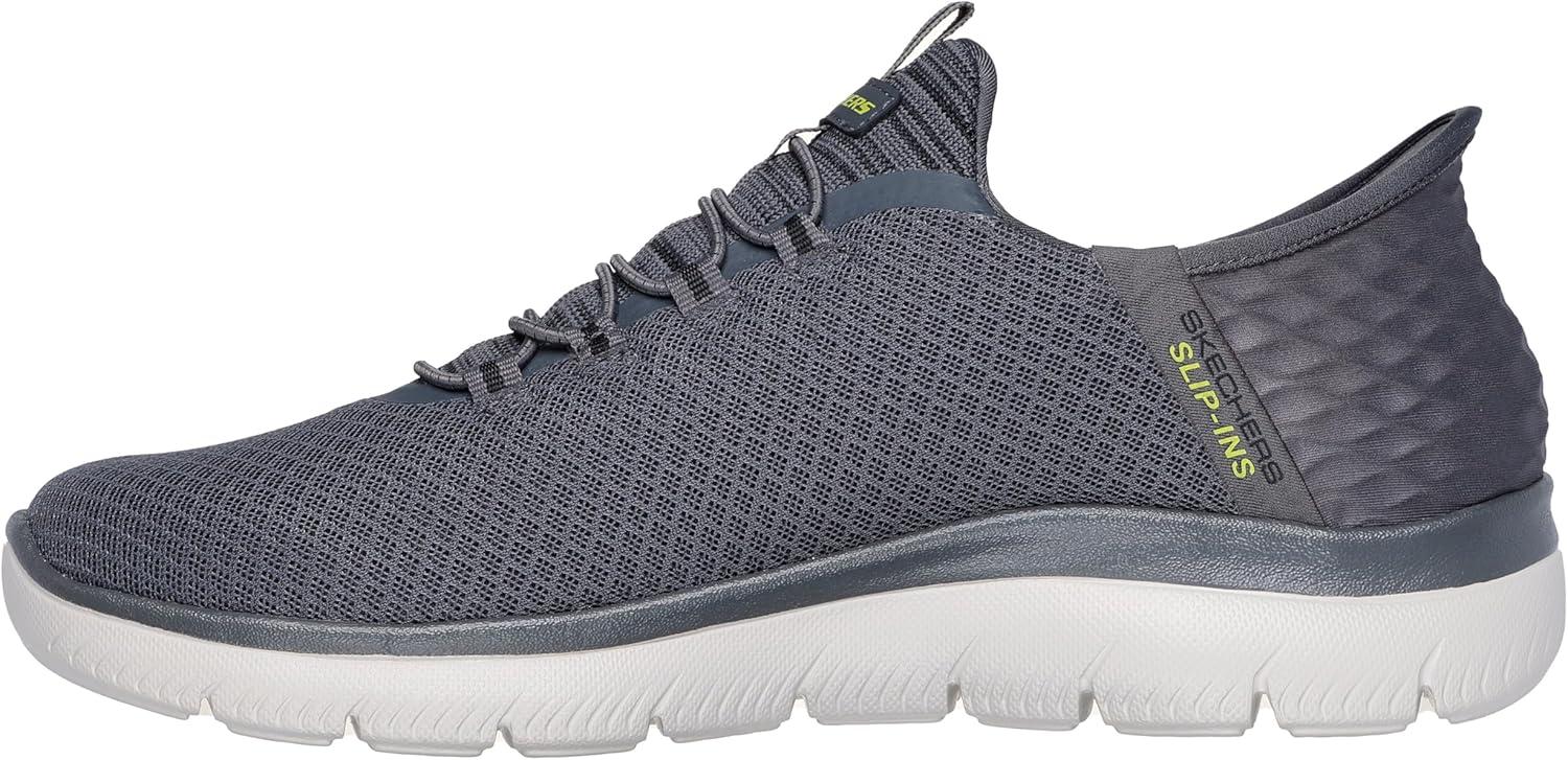 imageSkechers Mens DLux Walker Luxir Food Service ShoeCharcoal