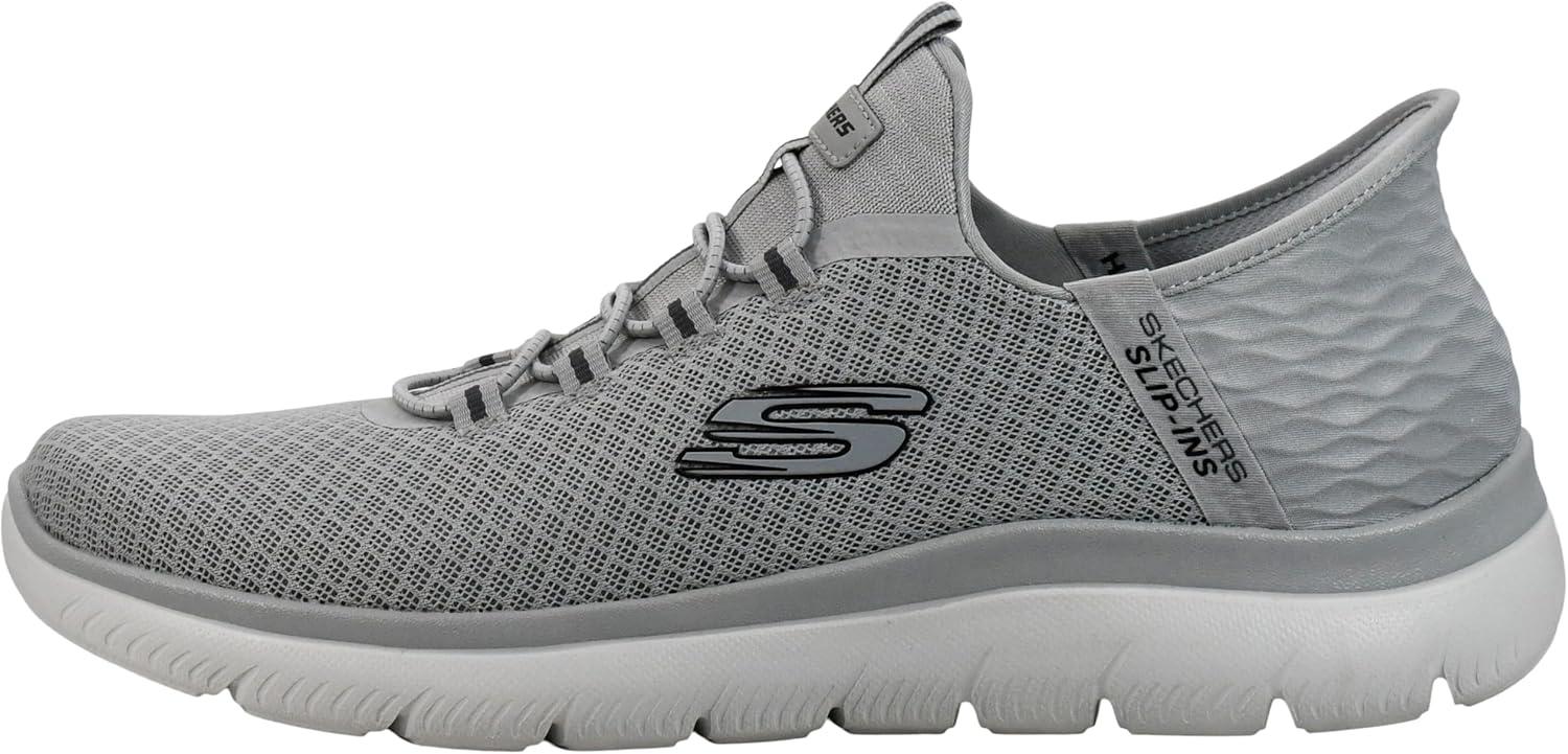 imageSkechers Mens DLux Walker Luxir Food Service ShoeLight Grey