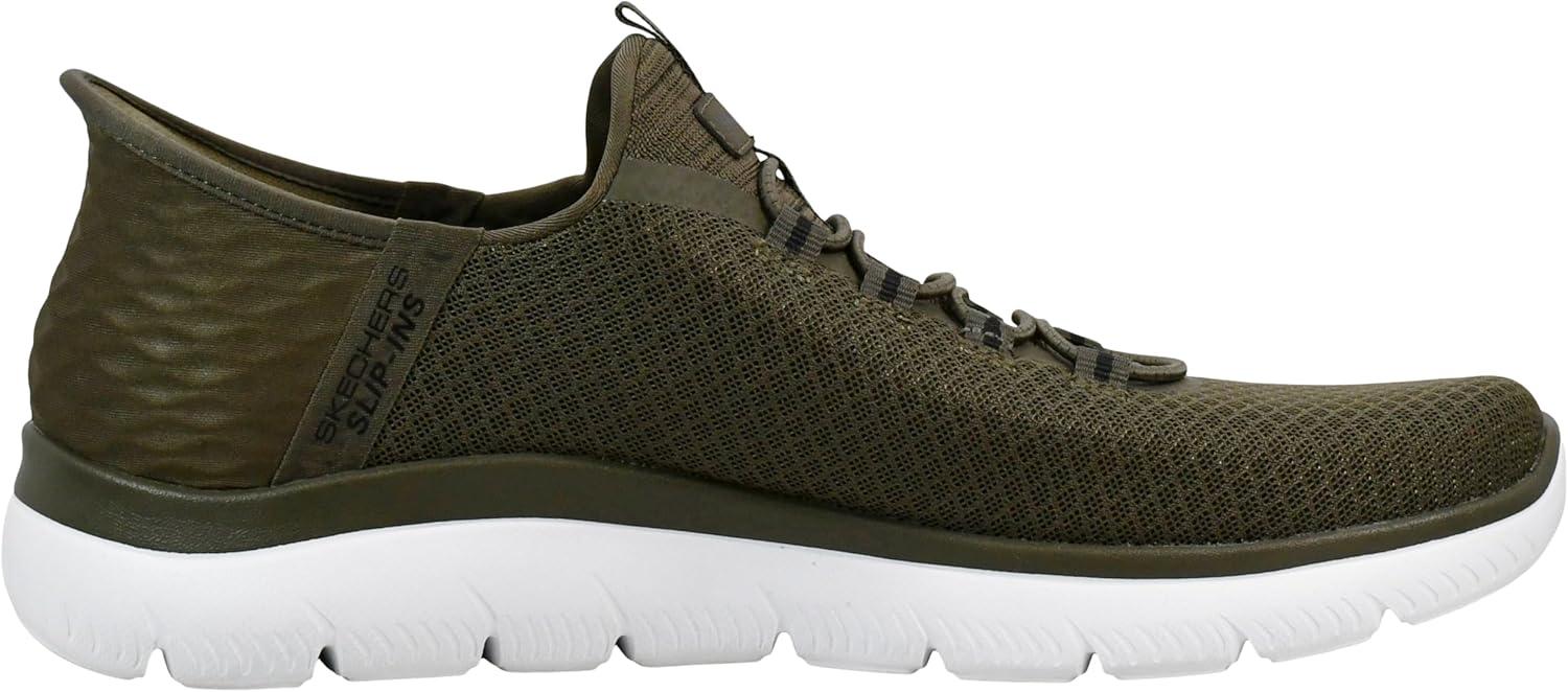 imageSkechers Mens DLux Walker Luxir Food Service ShoeOlive