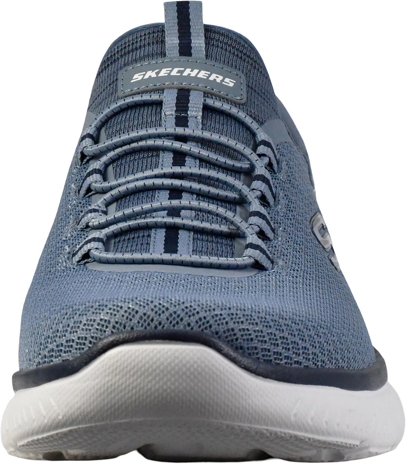 imageSkechers Mens DLux Walker Luxir Food Service ShoeSlate