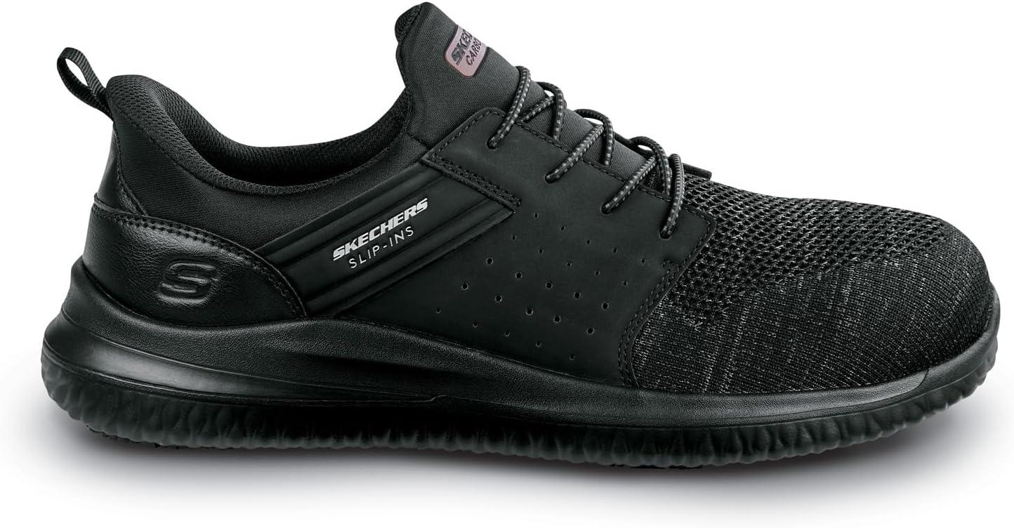 imageSkechers Mens Hands Free SlipIns SneakersBlack