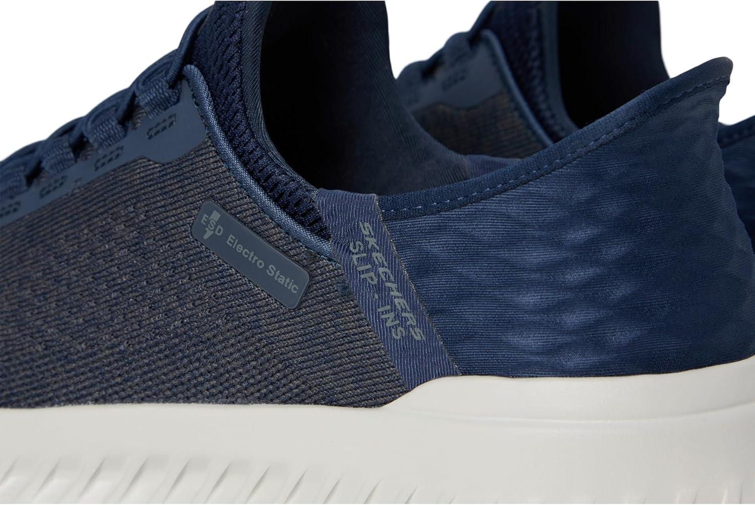 imageSkechers Mens Slipins Work Tilido Troxin ESD Composite Toe Bungee Slipins Work Shoes for MenNvy