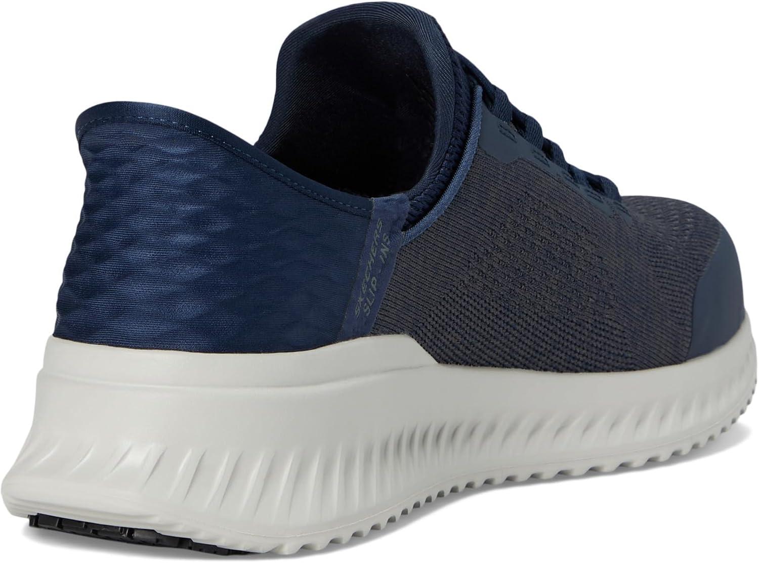 imageSkechers Mens Slipins Work Tilido Troxin ESD Composite Toe Bungee Slipins Work Shoes for MenNvy