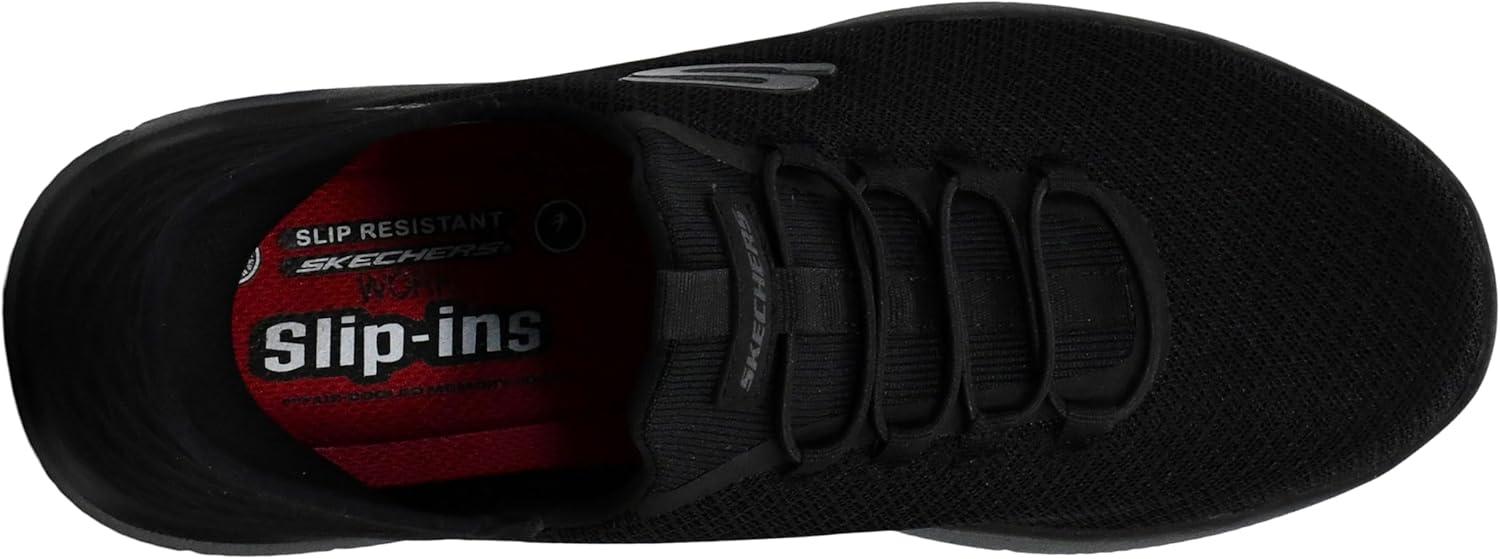 imageSkechers Mens Summits Colsin Sr Hands Free SlipIns ShoesBlackCharcoal