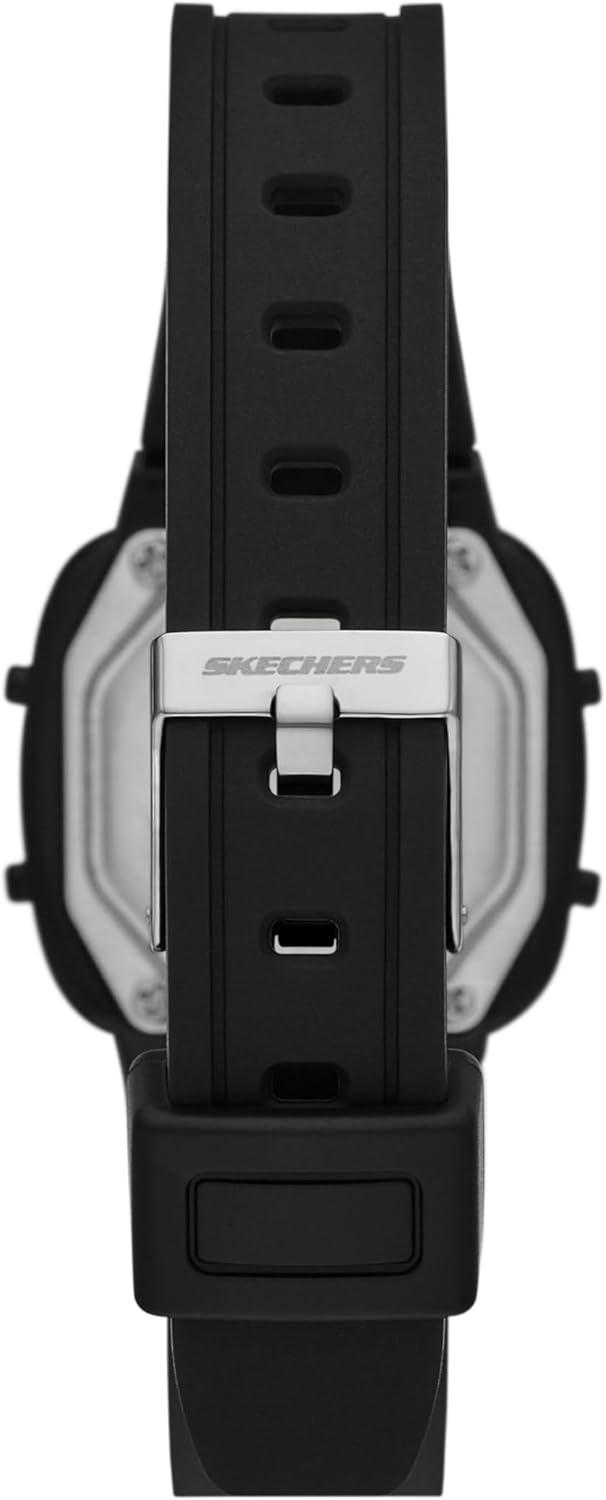 imageSkechers Silicone Sports Digital Watch for WomenBlack