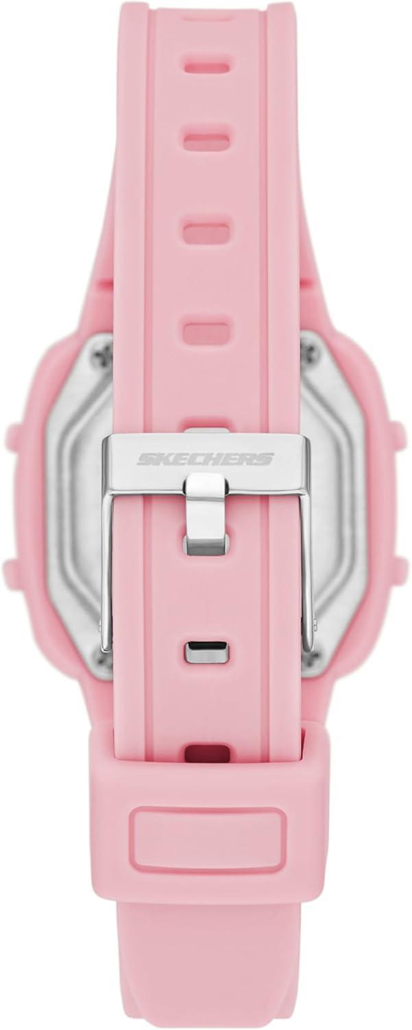 imageSkechers Silicone Sports Digital Watch for WomenLight Pink