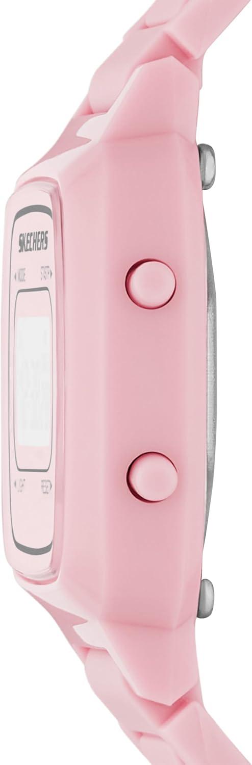 imageSkechers Silicone Sports Digital Watch for WomenLight Pink