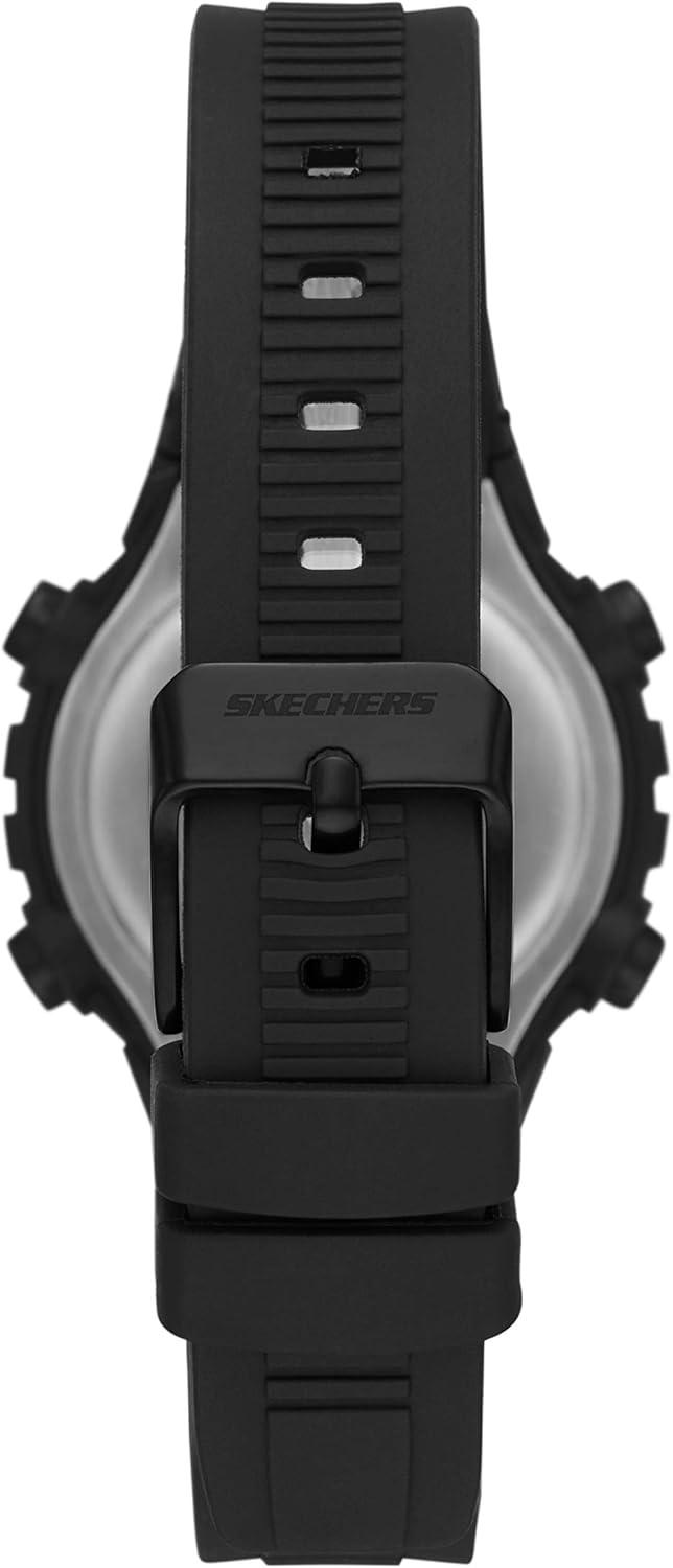 imageSkechers Silicone Sports Digital Watch for WomenTruro Black