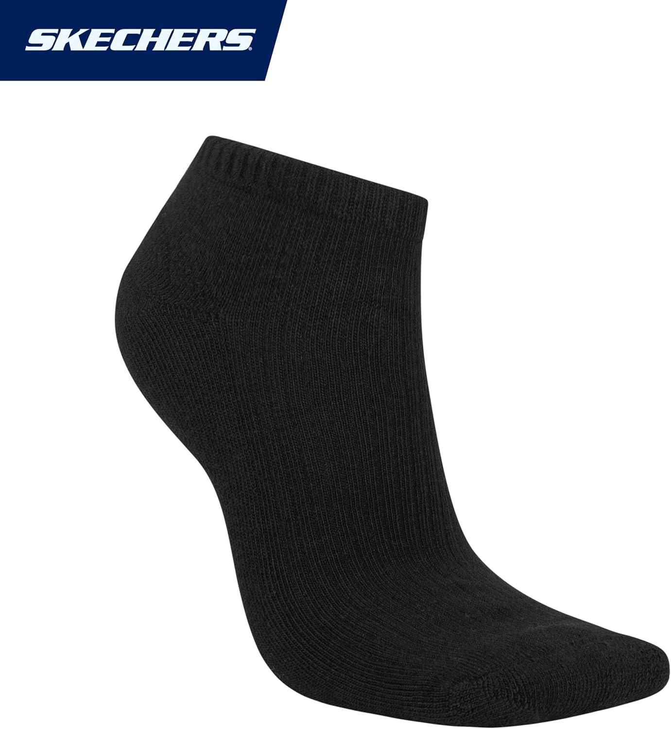 imageSkechers Womens Half Terry Classic Low Cut Socks 10PackBlack