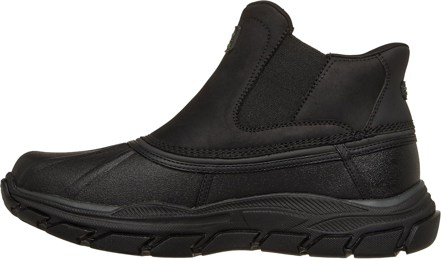 imageSkechers mens John Deere Mens Slipins Midcut Waterproof Chelsea Duckboot With Goodyear RubberBlack