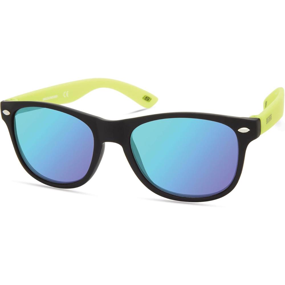 imageSkechers Boys SEA9081 Square SunglassesMatte Black
